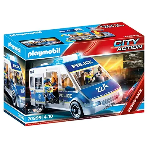 Produktbild PLAYMOBIL City Action 70899 Polizei-Mannschaftswagen