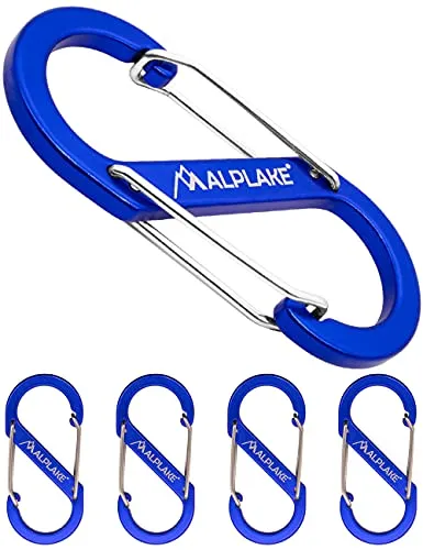 Karabiner Blau von ALPLAKE