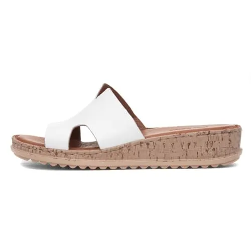 Hush Puppies Women's Eloise Sandal Ladies Summer, weiß, 38 EU