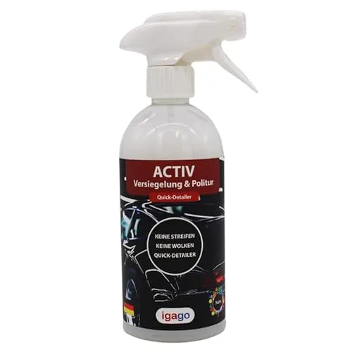 Versiegelung Politur, QUICK-DETAILER, mit NANO-TECHNOLOGIE, IGAGO Made in Germany