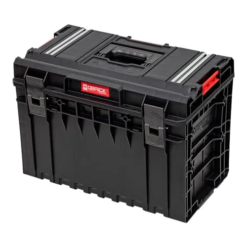 Qbrick System ONE 450 2.0 Technik Werkzeugkoffer - Robuster Werkzeugkoffer mit 52 l Volumen und IP66-Schutz, ideal für Profis und Heimwerker, die ihre Werkzeuge sicher und geordnet transportieren möchten.