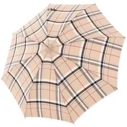 Doppler Manufaktur Classic Elegance Stockschirm 91 cm beige von Doppler
