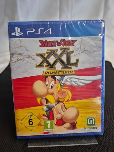Asterix & Obelix XXL Romastered - PS4 - PC- & Videospiele, erlebe die kultigen Abenteuer von Asterix und Obelix in neuem Glanz mit verbesserter Grafik und Gameplay für die PS4.
