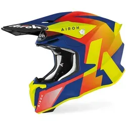 Airoh Twist 2.0 Lift Crosshelm blau unisex, S - Motorradhelm für Offroad-Fans, leicht und mit perfekter Passform dank HRT-Schale. Ideal für Abenteuer und maximale Sicherheit mit ASN-Technologie.