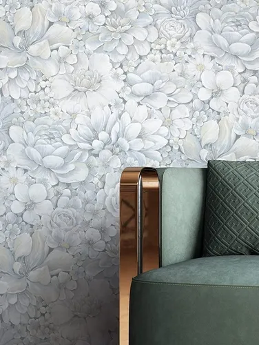 NEWROOM Vliestapete Blau in blau von Newroom