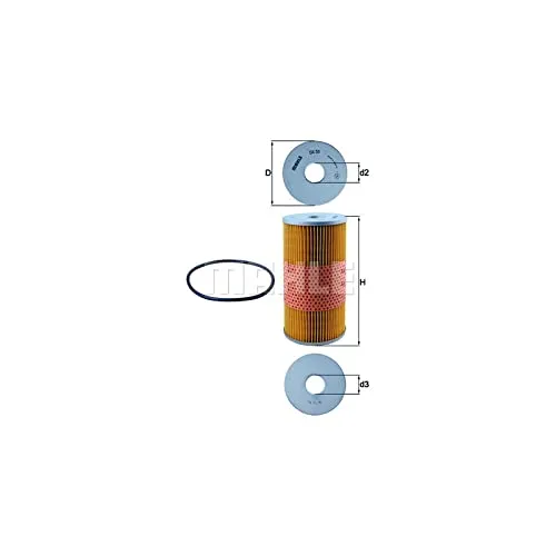 MAHLE OX 55D Ölfilter Filtereinsatz u.a. passend für DAF MAN