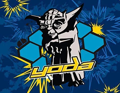 Star Wars Decke, Fleece, beige