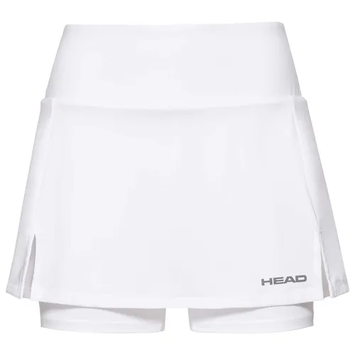 HEAD CLUB Basic Skort für Mädchen, weiß, Größe 140 von HEAD