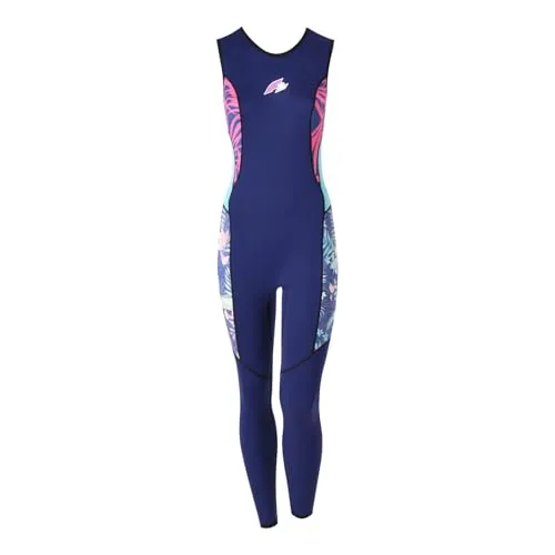 F2 Damen Neopren Anzug Lang Tropical Long Jane 2,5 mm L Multicolor 2024/25 - Tauchskins: Lang geschnittener Neoprenanzug mit 2,5 mm Stärke für besten Schutz und Bewegungsfreiheit. Stylisches Multicolor-Design in perfekter Passform für maximalen Komfort.
