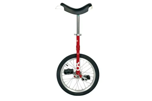 QU-AX Einrad OnlyOne 16 - rot - Akrobatik: Ideal für Kinder, das QU-AX Einrad OnlyOne 16'' fördert die Koordination und Fitness mit sicherem Design für den Einsatz in der Turnhalle.