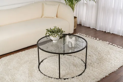 Stylischer Couchtisch aus 100% Tempered Glass
