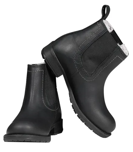 ELT Kinder-Reitstiefel Größe 33 in Schwarz - Reitstiefel für Kinder, robust und bequem, ideal für junge Reiterinnen und Reiter.