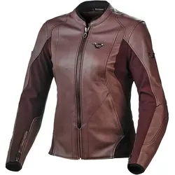 Macna Tequilla Damen Motorrad Lederjacke, lila, Größe 36 in lila von Macna