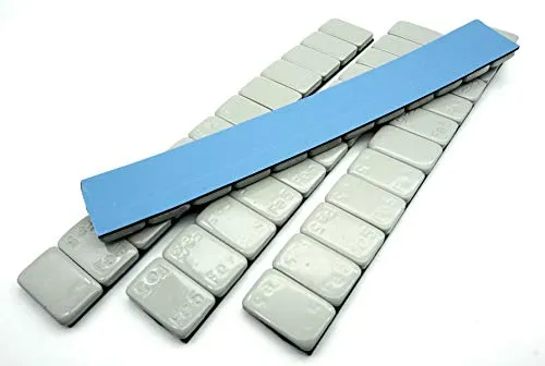 Felgenfactory 240g Auswuchtgewichte Silber 4x60g Riegel 12x5g Aufteilung