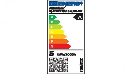 Żarówka LED GU10 IQ-LEDEX GU10 4,7W-NW 850lm 4000K barwa neutralna 5 lat Gwar. 3