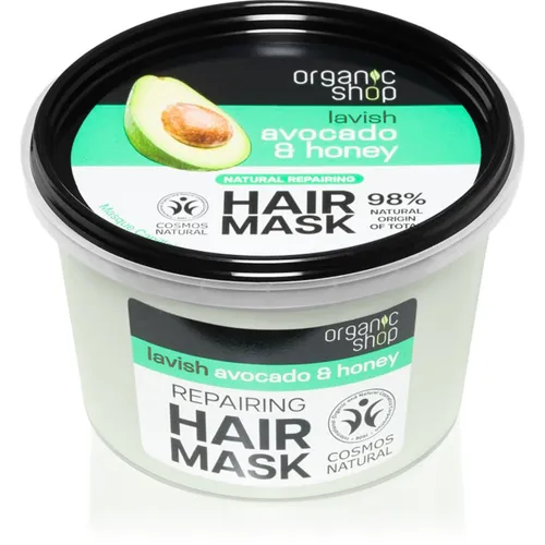 Organic Shop Natural Avocado & Honey regenerierende Maske für die Haare 250 ml
