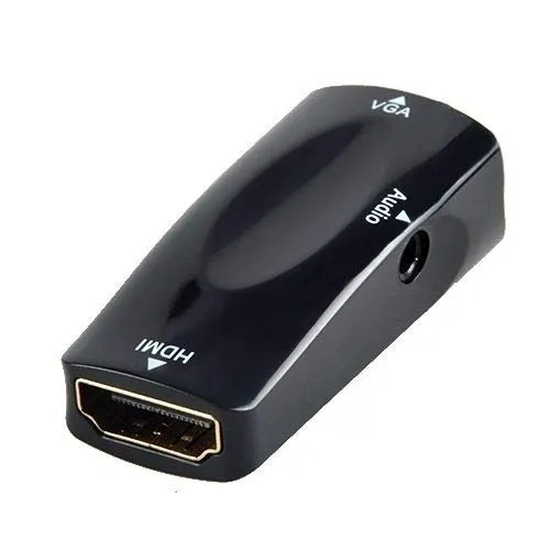 PremiumCord Konverter HDMI zu VGA + Audio (Klinkenbuchse), Full HD 1080p