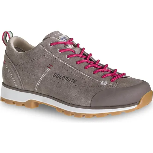 Dolomite Shoe W's 54 Low nugget brown (1231) 6.5 - Wanderschuhe für Damen mit speziellem Fokus auf Passform und Komfort. Aus feinstem Qualitätsleder und Wildleder, ideal für Alltag und Reisen, mit dämpfender Vibram Laufsohle für Stabilität.