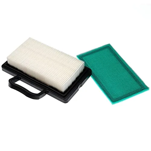 vhbw 1x Vorfilter, 1x Luftfilter Ersatz für Briggs & Stratton 4209, 4223, 273638S, 499486S, 499486, 4233 für Rasentraktor - 2-tlg. Filter-Set
