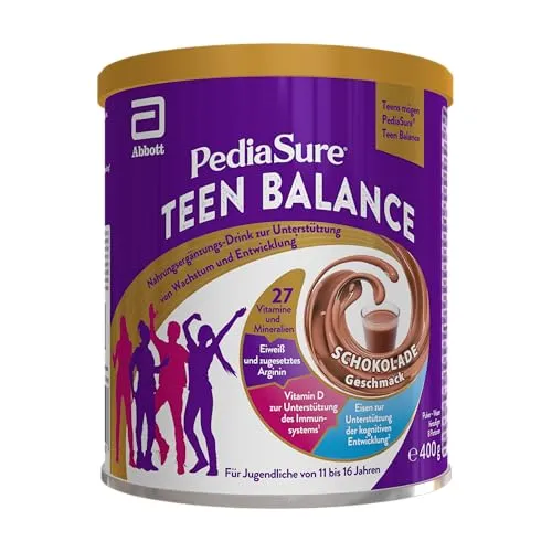 Pediasure Teenbalance Schoko 400g- für Wachstum, Entwicklung, Immunität