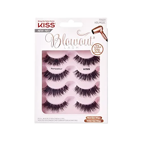 KISS Blowout Lash Multi Pack - Pompadour in schwarz von Kiss