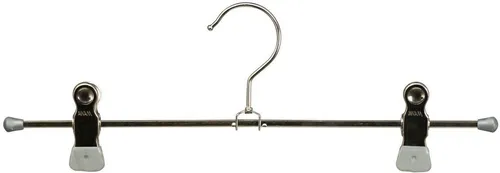 MAWA Kleiderbügel Clip K D, (Set, 10-tlg), mit Klammern