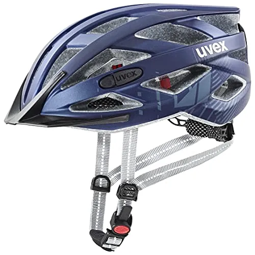 uvex City i-vo - Leichter und sicherer City-Helm mit LED-Licht - Fahrradhelm für Damen und Herren mit individuelle Größenanpassung, optimaler Schlagfestigkeit und integrierter LED für bessere Sichtbarkeit.