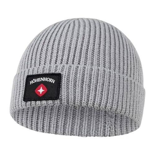 Höhenhorn Ronce Knitted Beanie Unisex Herren Grau