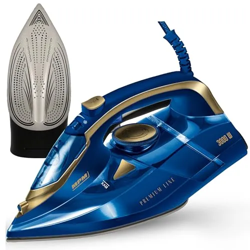 MPM MZE-24/G Dampfbügeleisen in blau von MPM