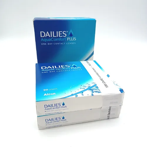 Alcon Focus DAILIES Aqua Comfort Plus, 180 Tageslinsen von Dailies