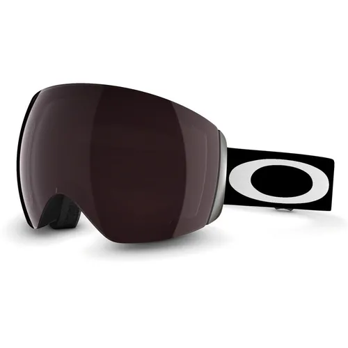 Oakley Flight Deck OO7050 01 - Skibrillen in Matte Schwarz - Wintersport-Brillen mit großem Sichtfeld und Anti-Beschlag-Technologie für optimale Sicht bei jedem Wetter.
