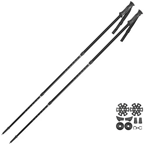 Speeron Walkingstöcke: Wander-, Trekking- & Walking-Stöcke, Anti-Shock, höhenverstellbar (Nordic Walking Stöcke, Wanderstöcke, Trainer)