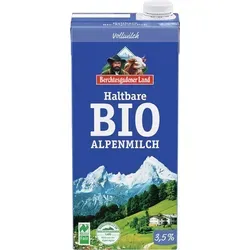 Berchtesgadener Land Haltbare -Alpenmilch 3,5%, 1 l von Berchtesgadener Land