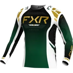 FXR Helium 2025 Motocross Jersey – Leicht und atmungsaktiv, Größe XL für Männer - Motocross-Jersey aus leichtem Polyester-Mesh für optimale Atmungsaktivität und Tragekomfort, ideal für sportliche Fahrer.