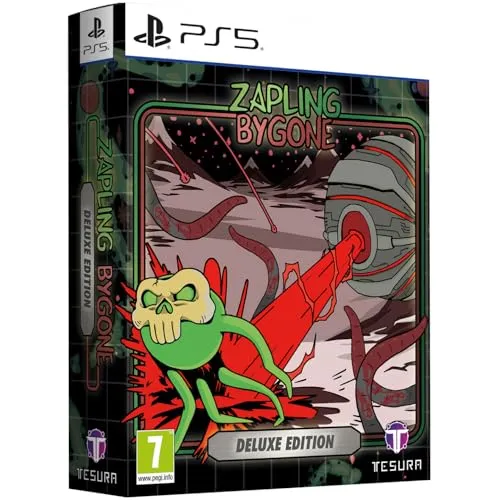Zapling Bygone Deluxe Edition - PS5 [EU Version] - PS5-Spiel mit einzigartigem Gameplay: Töte Feinde, stehle ihre Fähigkeiten und entdecke Geheimnisse auf einem fremden Planeten. Deluxe Edition mit Soundtrack, Anstecker, Mini-Comic und Sammlerbox.