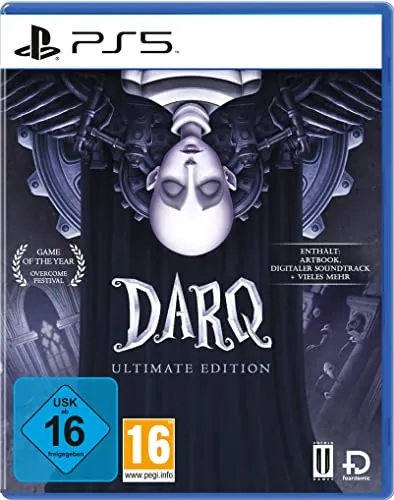 DARQ Ultimate Edition für PlayStation 5 - Psychologischer Horror mit einzigartigen Physik-Rätseln, inkl. Artbook, Soundtrack und DLCs – für ein fesselndes Spielerlebnis.