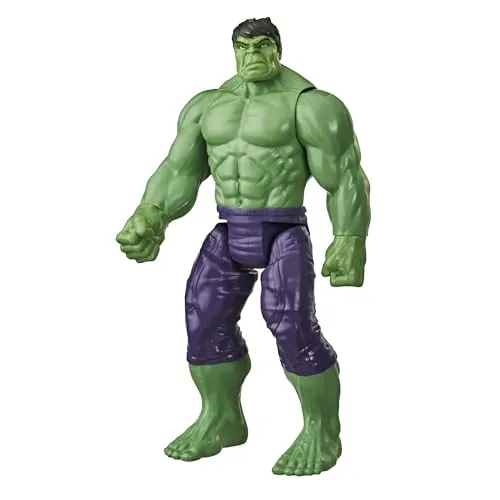Hasbro Marvel Avengers Titan Hero Serie Deluxe Hulk - Mehrfarbige Actionfigur für Kinder ab 3 Jahren, ideal für spannende Abenteuer!