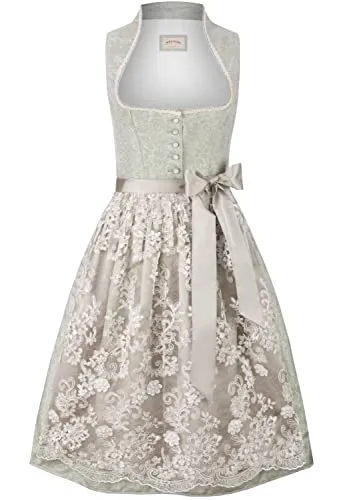 Stockerpoint Damen Jane Midi Dirndl, Salbei, Größe 36 in grün von Stockerpoint