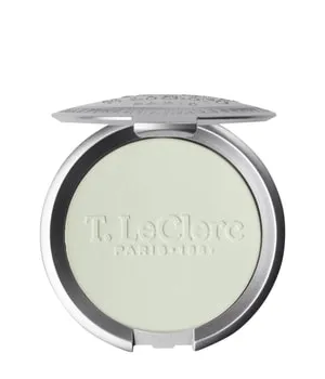 T.LeClerc Dermophile Pressed Powder Nr. 04 - Tilleul - Kompaktpuder für ein makelloses Finish, ideal für unterwegs. Mit integriertem Spiegel und Quaste, perfekt für die schnelle Auffrischung und optimale Glanzkontrolle.