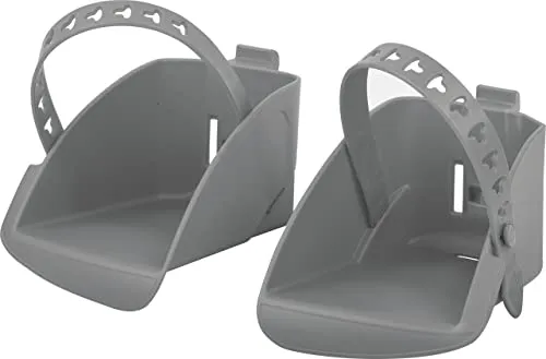 POLISPORT 8634400025 - Ersatz-Fußstütze + Gurte für Stuhlmodell Bubbly Maxi in schwarzer Farbe, Schwarz