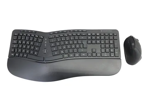 Conceptronic ORAZIO02DE Ergonomisches Tastatur- und Maus-Set