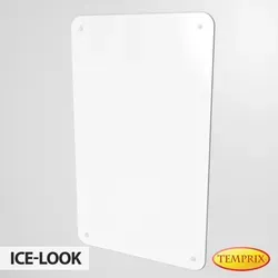 Hitzeschutz Ice Look Larvik 1000 x 600 x 6 mm