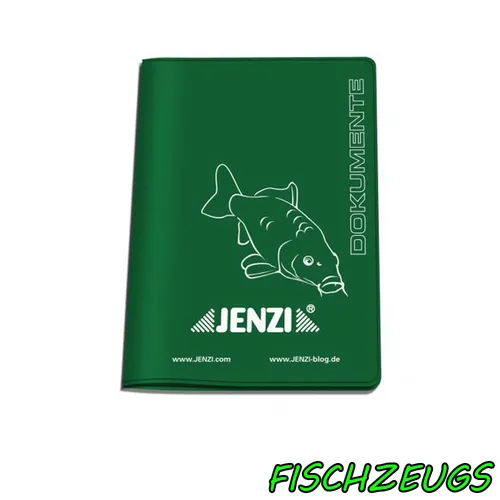 Jenzi Ausweismappe Angelmappe Fischerei Dokument Sportfischerei Angelausweis