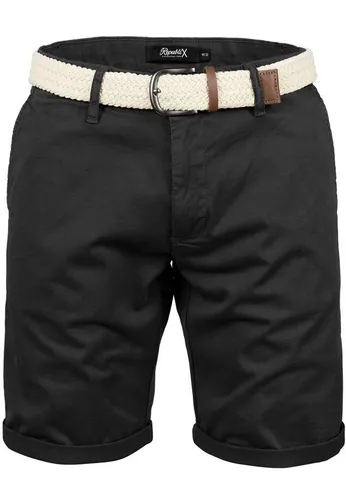 REPUBLIX Chinoshorts GAEL Herren Bermuda Short Hose Regular Fit inkl. Gürtel