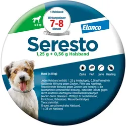 Seresto Halsband für kleine Hunde bis 8 kg von Elanco
