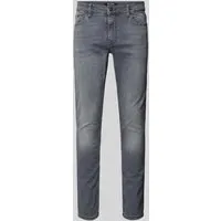 ONLY & SONS ONSLOOM SLIM LBD 8263 AZG DNM NOOS Herren Slim-fit-Jeans - Modische Herren-Slim-fit-Jeans in Light Grey, mit schmaler Beinform und Abriebeffekten. Ideal für Freizeitaktivitäten und strapazierfähig durch hochwertige Baumwoll-Elasthan-Mischung.