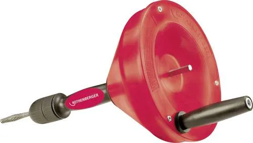 Rothenberger Rohrreinigungsgerät Rospi Plus - 7.2095 - Effizientes Rohrreinigungswerkzeug für schnelle und gründliche Reinigung von Abflüssen und Rohren, ideal für Profis im Sanitärbereich.