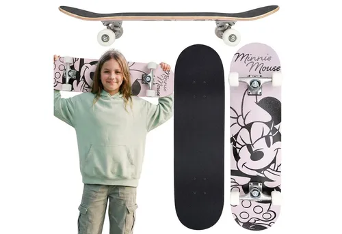 Minnie Mouse Skateboard für Jugendliche, 79 cm, rutschfest