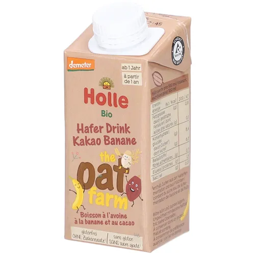 Holle Bio-Haferdrink Kakao-Banane von HOLLE BABYFOOD