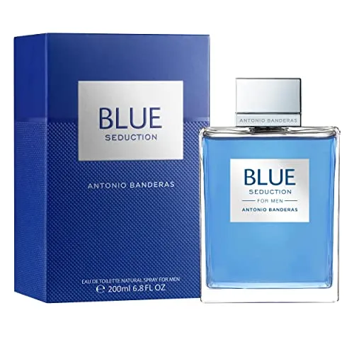 Antonio Banderas Blue Seduction for Men Eau De Toilette 200 ml - Herrendüfte, frischer und verführerischer Duft für den modernen Mann, ideal für den Alltag oder besondere Anlässe.